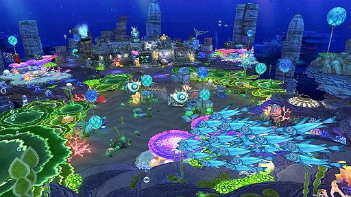 画像ギャラリー No.004のサムネイル画像 / 「Happy Wars」,新マップ「Deep Sea」が実装。「ilomilo」のコラボ装備も登場