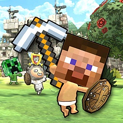 画像集#001のサムネイル/「Happy Wars」が「Minecraft」とコラボ。クリーパーの姿で敵を追いかけろ