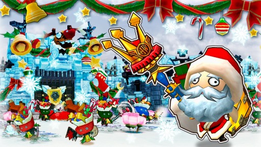 画像集#002のサムネイル/「Happy Wars」イベント「Save the SANTA」を実施。ハッピーチケット80枚を配布