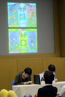 画像ギャラリー No.013のサムネイル画像 / サークルの先輩/後輩が決勝戦で激突! 豪華ゲストも登場した「ぷよぷよ!!」ニコニコ動画CUPをレポート