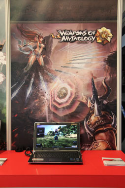 画像集#003のサムネイル/［TGS 2012］台湾の老舗ゲームメーカーXPECのブースでは，MMORPG「ウェポン・オブ・ミソロジー（仮）」などの進捗が明らかに