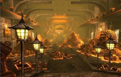 画像ギャラリー No.003のサムネイル画像 / 「Weapons of Mythology」,巨大なボスが待ち受けるLv80用ダンジョン「ロウヤ―」が実装。アイテムモールには癒し系乗物「金魚」が再登場