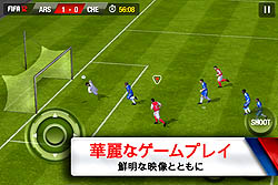 画像ギャラリー No.004のサムネイル画像 / エレクトロニック・アーツ,iPhone/iPad向け「FIFA 12 by EA SPORTS」の配信を開始。直感的な操作で,有名選手達が白熱の試合を繰り広げるのだ
