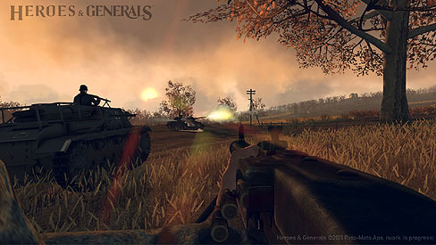 画像集#002のサムネイル/「Heroes & Generals」の制作が発表。オリジナル「Hitman」の開発者らによる，第二次世界大戦をテーマにしたブラウザゲーム