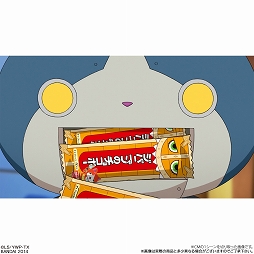 画像集#007のサムネイル/テレビアニメ「妖怪ウォッチ」に登場する「ジバニャンのチョコボー」が15日発売