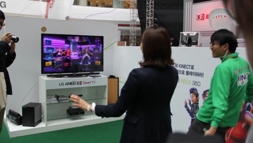 画像ギャラリー No.007のサムネイル画像 / 立体視コンテンツ花盛り。韓国LGのPRイベント「3D World Festival」で,ちょっと未来のテレビを見学してきた