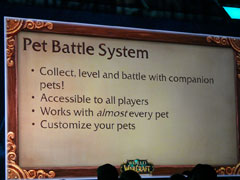 ���������꡼ No.002�Υ���ͥ������ / ��World of Warcraft: Mists of Pandarian�ס��ڥåȤ��������3��3�Υ��롼�����Ԥ��֥ڥåȥХȥ륷���ƥ�פ�¸�ߤ����餫��