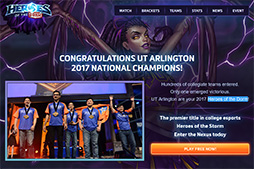 画像ギャラリー No.002のサムネイル画像 / 優勝賞金は奨学金で支給。北米の大学対抗「Heroes of the Storm」選手権でテキサス大チームが優勝