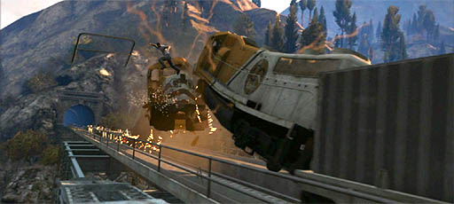 画像ギャラリー No.011のサムネイル画像 / 「Grand Theft Auto V」の最新ムービーを,現在分かっている範囲で細かく分析。3人の主人公が暮らす街,ロスサントスの日常風景とは