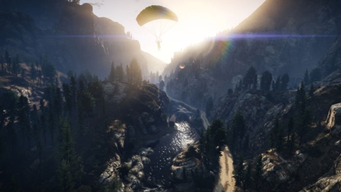 画像ギャラリー No.007のサムネイル画像 / 主人公が3人になった「グランド・セフト・オートV」の進化を実機で確認。水中移動も可能なマップの広さはシリーズ最大規模で,自由度もさらに高まる