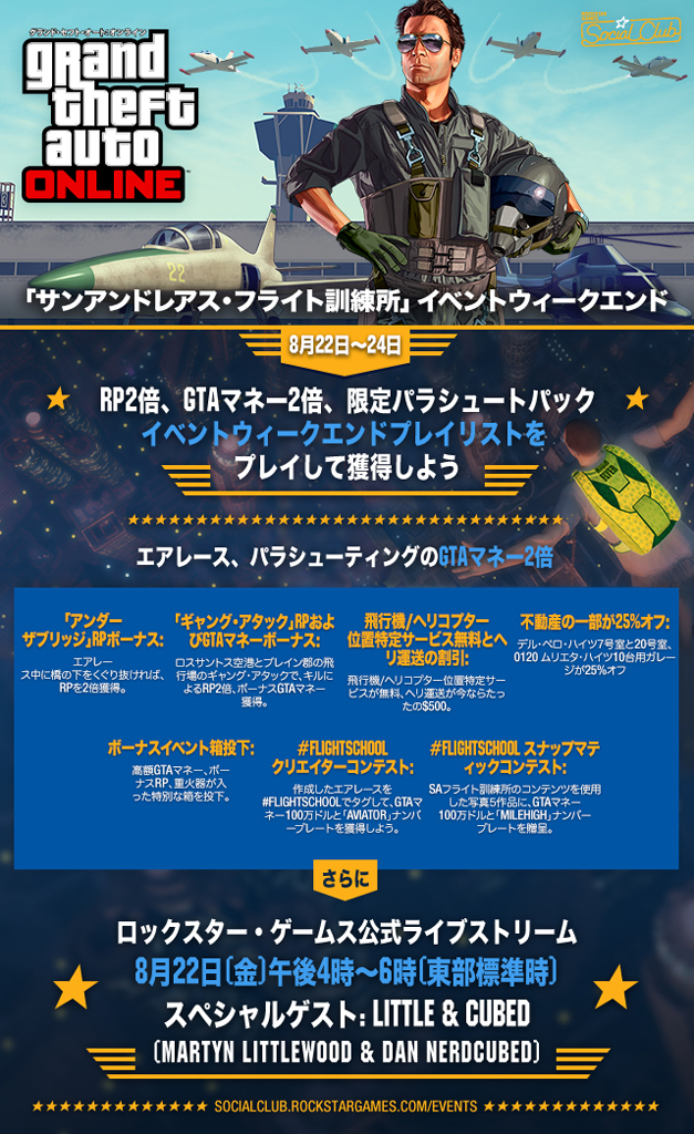 画像集 006 Gta オンライン の新dlc サンアンドレアス フライト訓練所アップデート が配信 新航空機や陸地用の乗り物 上空でのソロチャレンジなどが追加に 4gamer Net