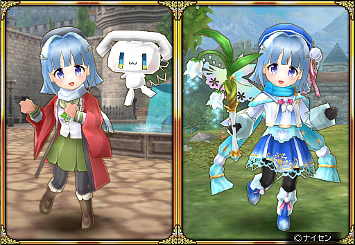 画像ギャラリー No.005のサムネイル画像 / 「エレメンタルナイツオンラインR」,ビッカメ娘コラボ第3弾“ビックカメラ&エレナイ雪祭り”開始