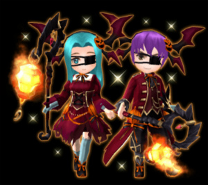 画像ギャラリー No.002のサムネイル画像 / 「エレメンタルナイツオンラインR」,“ハロウィンを駆けるコスプレ騎士団!!”を開催