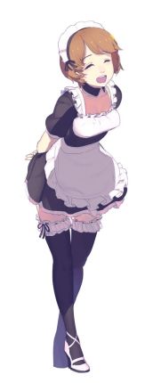 画像ギャラリー No.006のサムネイル画像 / 「メイド☆ぱらだいす」追加DLC,明るく健気な勤労少女“浅見 萌”が本日登場