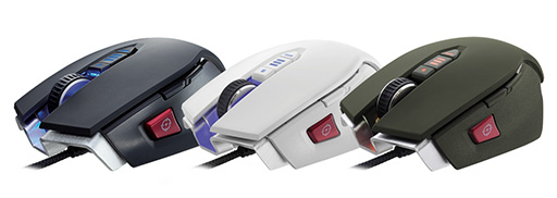 画像ギャラリー No.004のサムネイル画像 / Corsairのゲーマー向けキーボードとマウス計3製品が国内発売決定。キーボードは「光るキー」を自由に選べるバックライト搭載