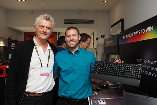 ꡼ No.002Υͥ / COMPUTEXϼ˸Cherry MXåܥܡɤϡʤCorsairо줹ΤCherryCorsairôԤʹ