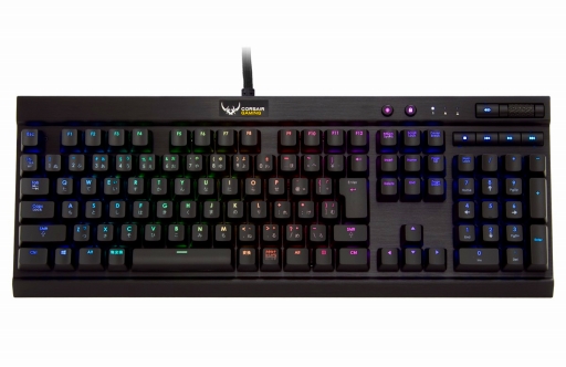 画像集#001のサムネイル/七色に光る「Cherry MX RGB」スイッチ搭載のCorsair製ゲーマー向けキーボード,ついに発売
