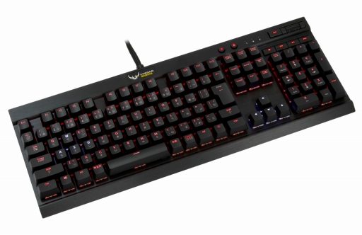 画像集#002のサムネイル/七色に光る「Cherry MX RGB」スイッチ搭載のCorsair製ゲーマー向けキーボード,ついに発売
