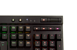 画像集#006のサムネイル/「Cherry MX RGB」搭載のCorsair製ゲーマー向けキーボード最上位モデル「K95 RGB」が発売。“RGBシリーズ”のマウス「M65 RGB」も