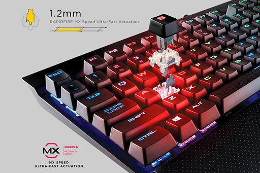 奨ݥ1.2mmι®бåCherry MX Speedо졣CorsairܥܡɡRAPIDFIREפŸ