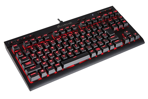 Corsair GamingのCherry赤軸搭載10キーレスキーボード「K63」が発売に ...