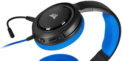 画像ギャラリー No.010のサムネイル画像 / 税込6200円前後のCorsair製アナログヘッドセット「HS35」が7月27日に発売。4色のカラーバリエーションを用意