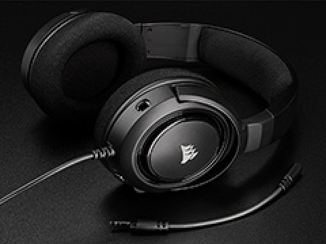 税込60円前後のcorsair製アナログヘッドセット Hs35 が7月27日に発売 4色のカラーバリエーションを用意