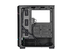 画像ギャラリー No.006のサムネイル画像 / Corsair,前面にLED付きファン3基を装備するPCケースを発表。設定ソフト「iCUE」対応のファンコンも付属