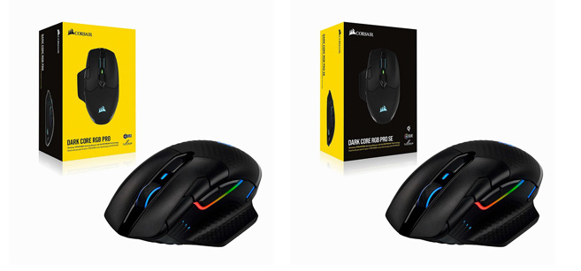 低遅延ワイヤレス技術対応のcorsair製ワイヤレス ワイヤード両対応マウス Dark Core Rgb Pro が国内発売