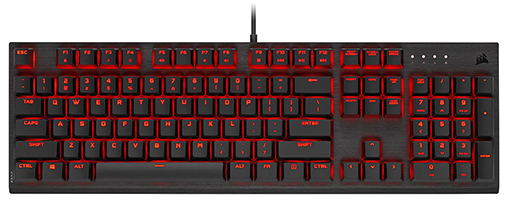 画像ギャラリー No.004のサムネイル画像 / Corsair,新型メカニカルキーボード「K60 RGB PRO」を発表。新スイッチ「Cherry VIOLA」の採用がポイント