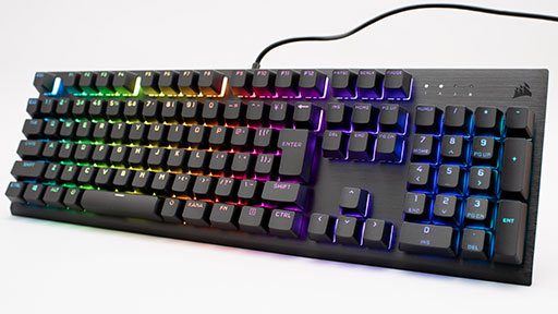 PRCorsairοܡɡK60 RGB PRO SEפϡCHERRY VIOLAåѤCherry MXǸ꺢ʲʤǼ¸