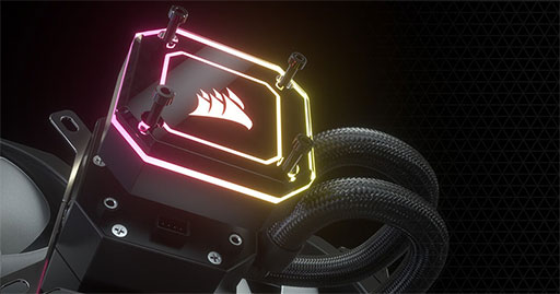 ���������꡼ No.002�Υ���ͥ������ / ��������Ϥʥ��顼LED��������Corsair���ʰױ���CPU�����顼��ȯ��