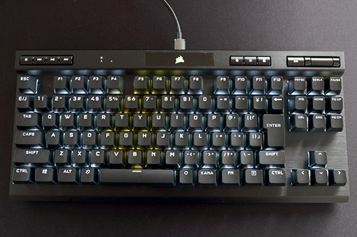 Corsair，10キーレスキーボード「K70 RGB TKL」とマウス「SABRE RGB 