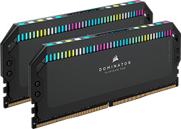 画像集#002のサムネイル/Corsair，Alder Lake-S対応のDDR5メモリ「DOMINATOR PLATINUM RGB DDR5」など計2製品を発表