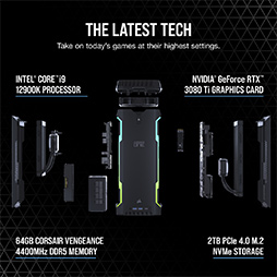 ���������꡼ No.005�Υ���ͥ������ / Corsair���������Τ�i9-12900K��RTX 3080 Ti��ͤ�����������PC��CORSAIR ONE i300�פ�ȯɽ