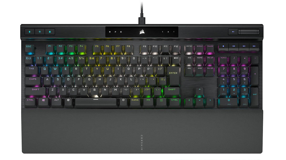 Corsair製ゲーマー向けフルキーボード「K70 RGB PRO」が国内発売。高速