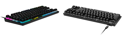 画像ギャラリー No.004のサムネイル画像 / Corsair,光学式キースイッチの10キーレスキーボード「K60 PRO TKL OPX」をAmazon限定で発売。予約は9月23日から