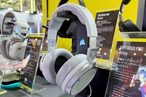 ���������꡼ No.002�Υ���ͥ������ / ��TGS2023�Ϲ���̤ȯɽ�γ����������ޡ������إåɥ��åȡ�VIRTUSO PRO�פ�Corsair�֡�����Ÿ����