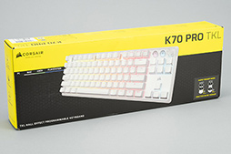 画像ギャラリー No.004のサムネイル画像 / ラピッドトリガー&SOCD対応の10キーレスキーボード「Corsair K70 PRO TKL」を検証。どんなゲームでも快適な汎用性が魅力だ【PR】