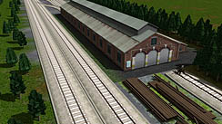 画像ギャラリー No.011のサムネイル画像 / 12月23日発売予定の「A列車で行こう9 建物キット 2nd」で,新登場の建物を収めた最新スクリーンショットとムービー公開