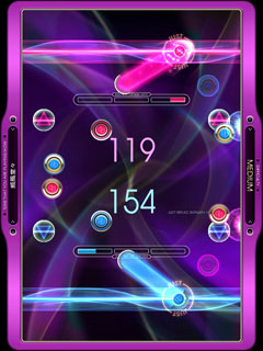 ���������꡼ No.004�Υ���ͥ������ / �ۿ�����11��24����4�Ĥ�MUSIC PACK��ȯɽ���줿iPad�������ץ��REFLEC BEAT plus�פ�ȯɽ����桼�����θ����ݡ��� 