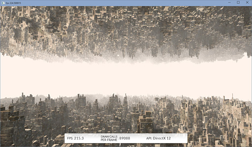 画像ギャラリー No.002のサムネイル画像 / 「3DMark」の新テスト「API Overhead feature test」を動かし,DX12への期待を高めてみた