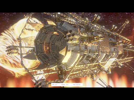 画像ギャラリー No.005のサムネイル画像 / iOS版「3DMark」に,OpenGL ES 3.1対応テスト「Sling Shot Extreme」が加わる。ハイエンドのAndroidデバイスと横並び比較が可能に