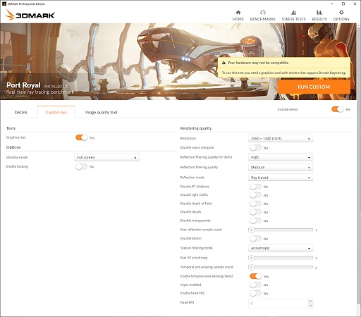 画像ギャラリー No.004のサムネイル画像 / DXRベースのレイトレーシングテスト「Port Royal」が「3DMark」に加わる