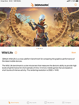 画像ギャラリー No.010のサムネイル画像 / 「3DMark」の新テスト「Wild Life」がリリース。PCとiOS,Androidで動作するクロスプラットフォームベンチマーク