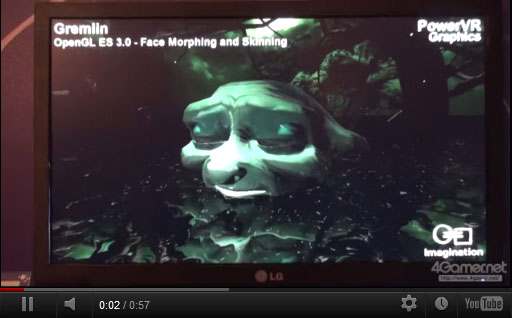 PowerVR Series6Υǥ5Face Morphing and Skinning