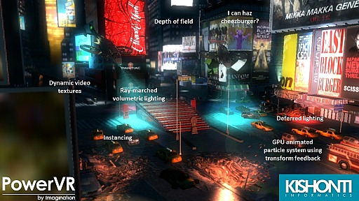 画像集#003のサムネイル/Imagination,PowerVR6シリーズの上位版GPU群を発表。従来比で50%もの性能向上を実現