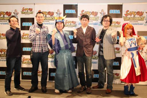 画像ギャラリー No.030のサムネイル画像 / 「サムライ&ドラゴンズ」の「ファンミーティング2013冬」レポート。「閃乱カグラ SHINOVI VERSUS」「SOUL SACRIFICE」とのコラボが発表に
