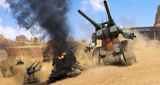 画像ギャラリー No.006のサムネイル画像 / 【PR】春のオンラインゲーム特集 「機動戦士ガンダムオンライン」誰もが夢見た大人数モビルスーツ戦を実現