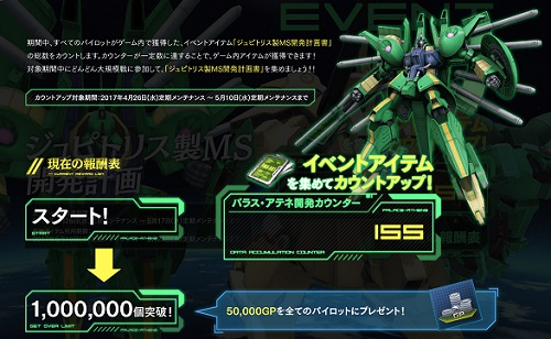 画像ギャラリー No.007のサムネイル画像 / 「機動戦士ガンダムオンライン」でパラス・アテネを入手できるイベントが開催中